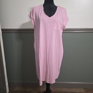 GAP Pink V-Neck Dress